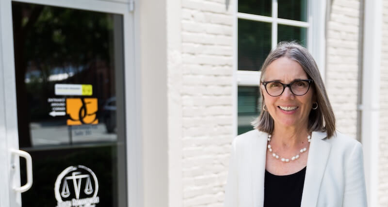 carolina disability advocates judith romanowski her office in durham
